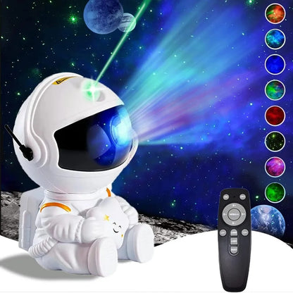 Astronaut Galaxy Night Light Projector